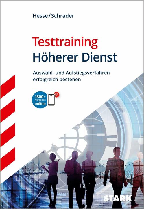 Image du produit Testtraining Höherer Dienst (Allemand, Jürgen Hesse, Hans-Christian Schrader, 2020)