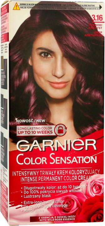 Immagine prodotto Garnier Tintura per capelli Colour Sensation 3.16 Ametista Profonda (3,16 Ametista profonda)