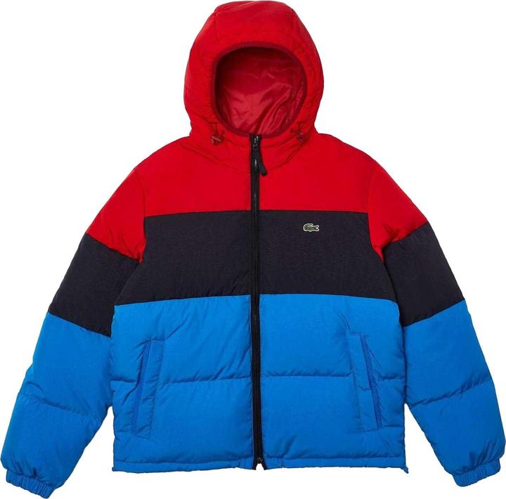 Actual product image Lacoste Mens Duck Feather Water Repellent Puffer Jacket (S)