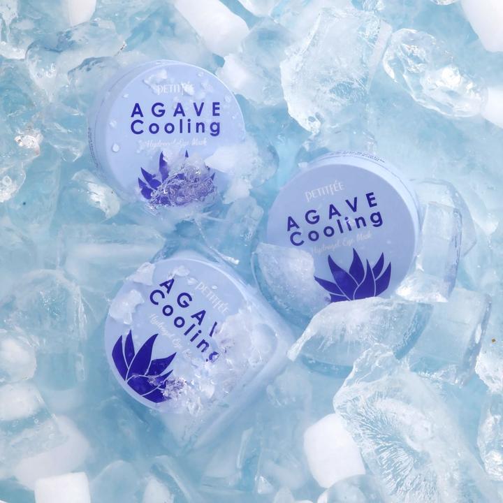Actual product image Petitfée PETITFEE Agave Cooling Hydrogel Eye Mask 60 pcs. (60 ml)