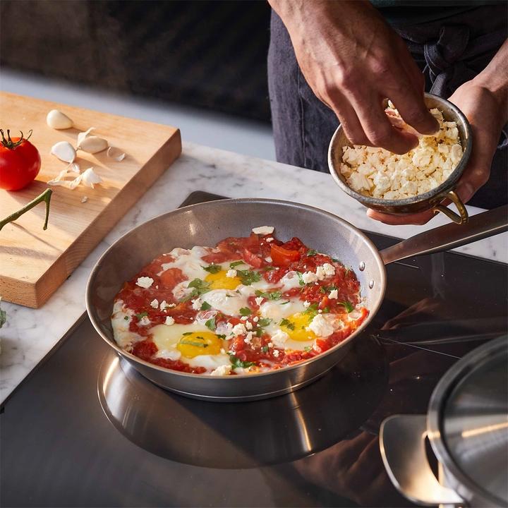 Actual product image Fiskars All Steel Bratpfanne (Frying pan, Stainless steel)