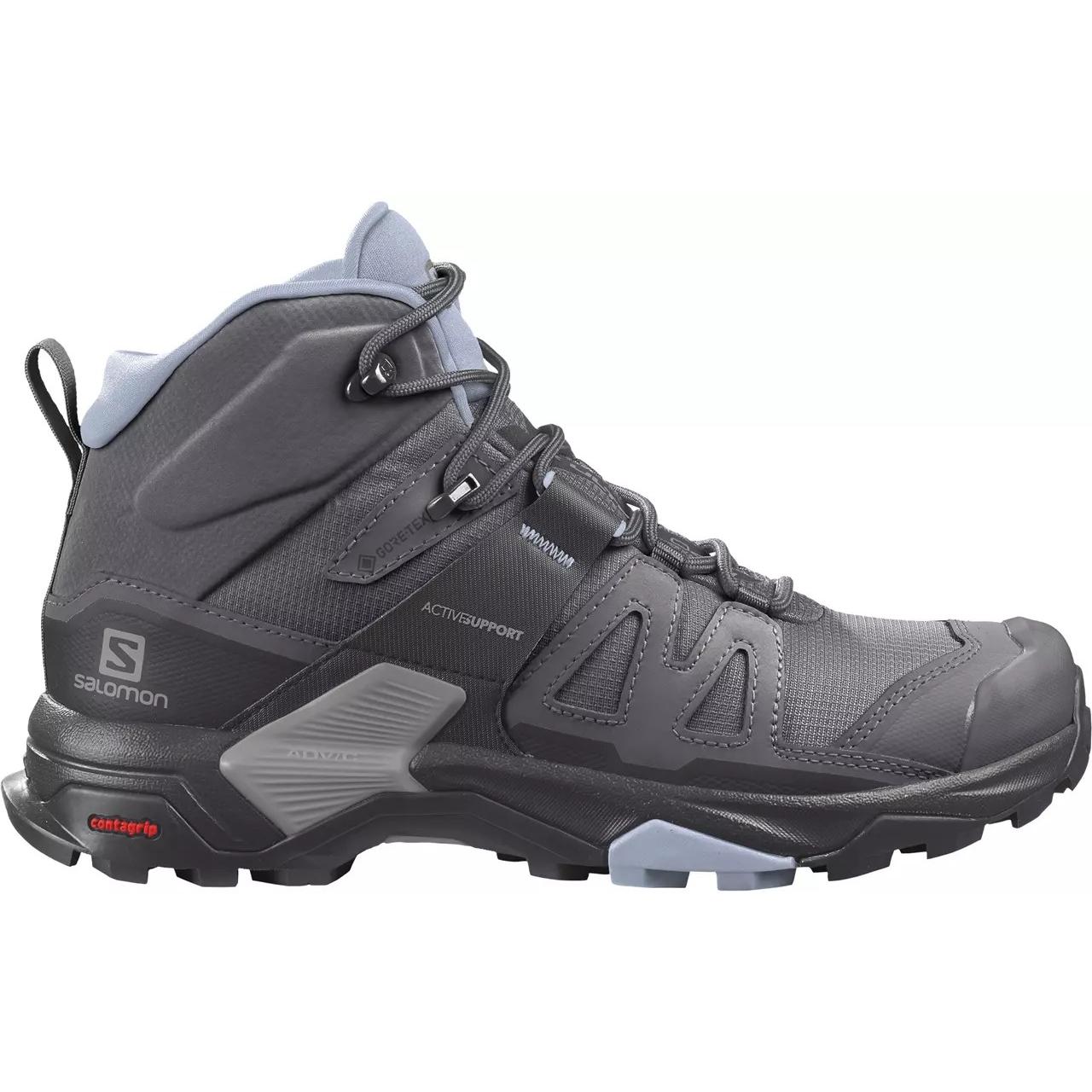 Salomon, Damen, Wanderschuhe, X Ultra 4 MID GTX - 60957 (39 1/3), Schwarz