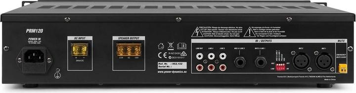 Actual product image Power Dynamics Amplifier Pro PRM120 (Amplifier)