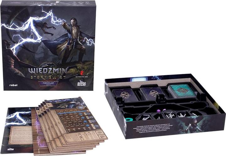 Produktbild Rebel Wiedźmin Stary Świat - Magowie (gra planszowa) (2 - 5 Spieler)
