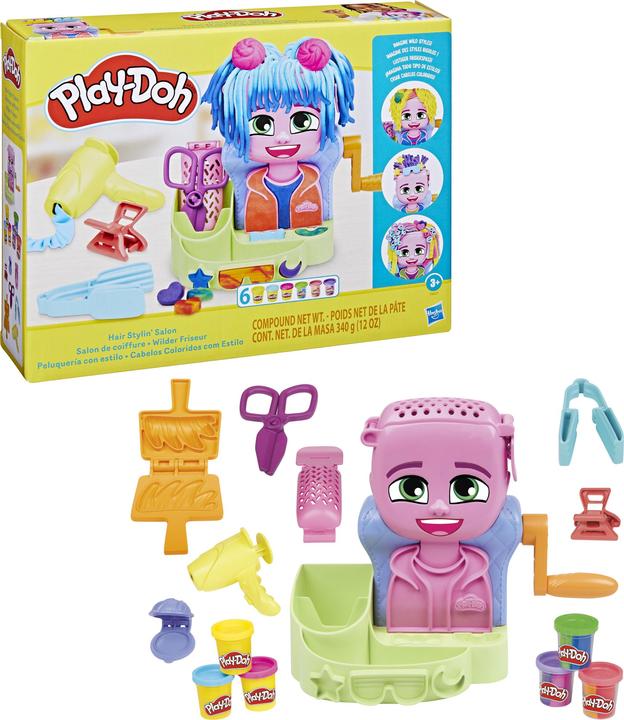 Immagine prodotto Play-Doh Salone di acconciatura Parrucchiere Selvaggio