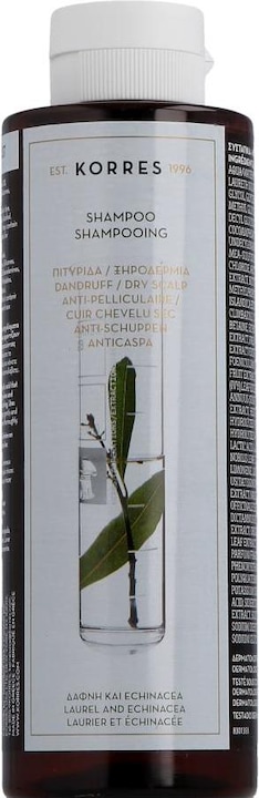 Image du produit Korres Shampooing Laurel & Echinacea (250 ml, Shampoing liquide)