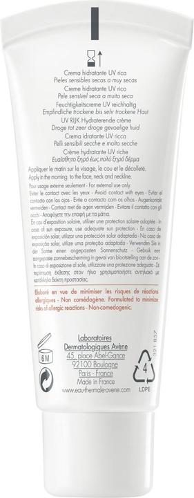 Produktbild Avène Feuchtigkeitscreme Hydrance SPF30 - 40 ml (40 ml, Tagescreme, SPF 30)