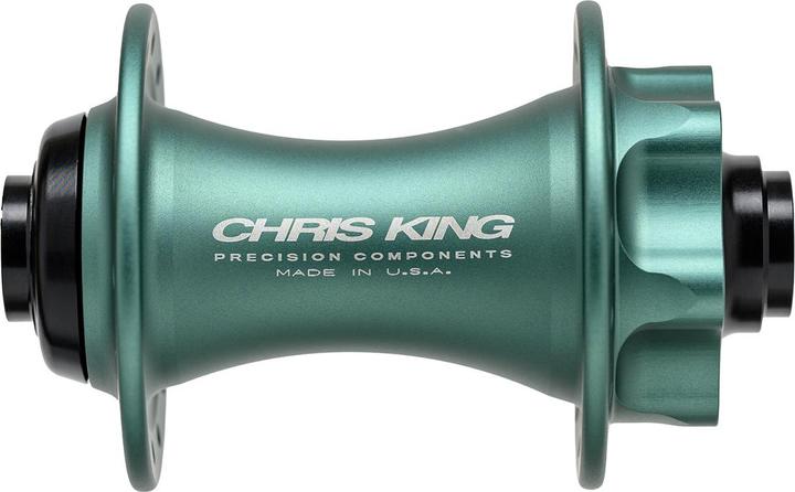 Chris King Disc 6-Bolt BOOST Hub Front, 110x20mm, 28 H., Steel-Bearings, matte jade