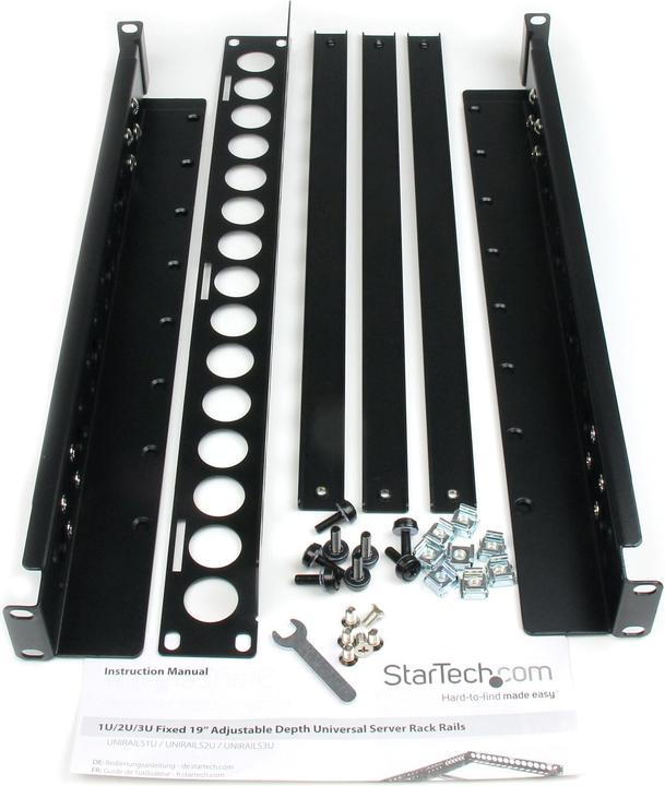 Actual product image StarTech Universal Server Rack Rails