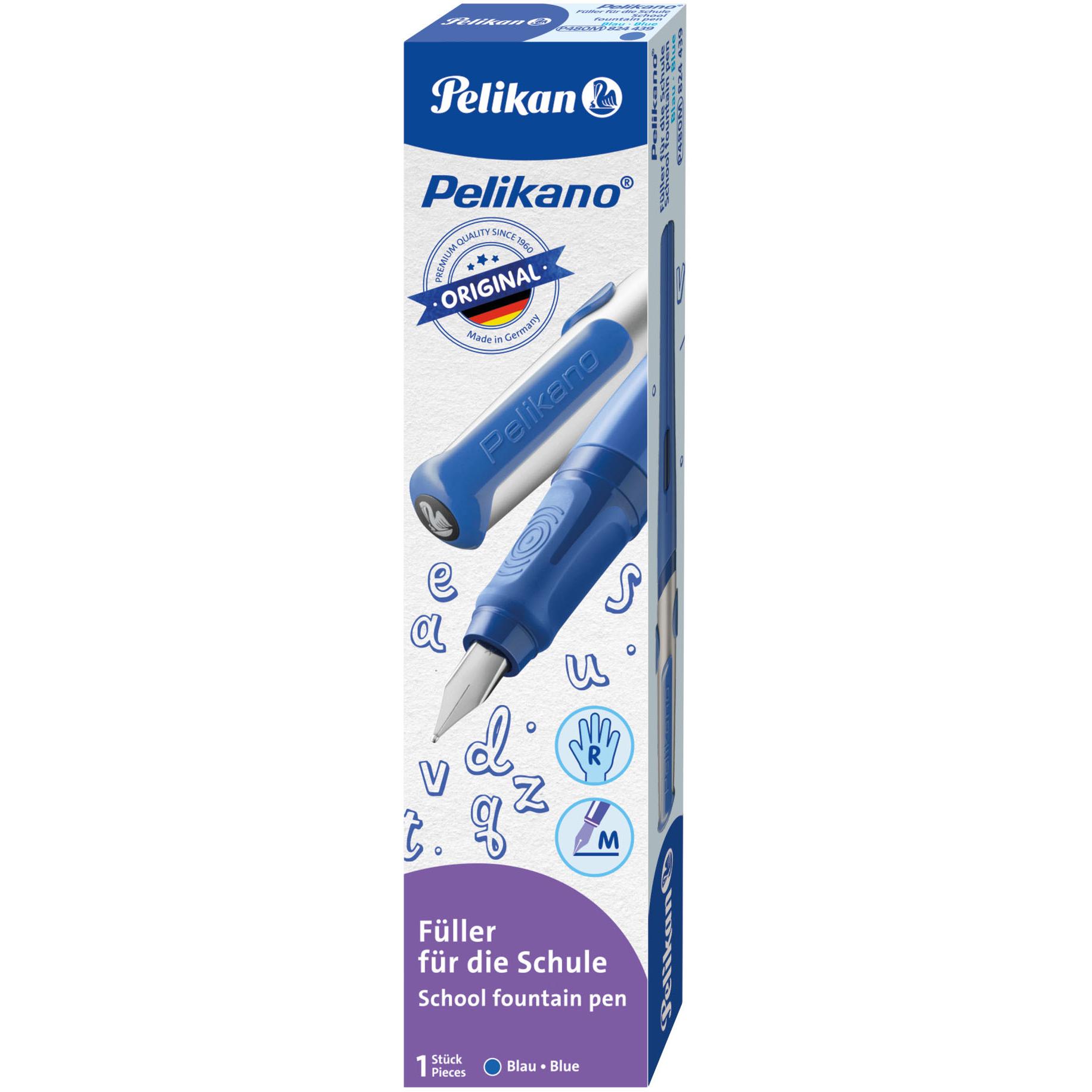 Pelikan, Schreibstifte, o Füller Original für Rechtshänder M (Blau, 1 x)