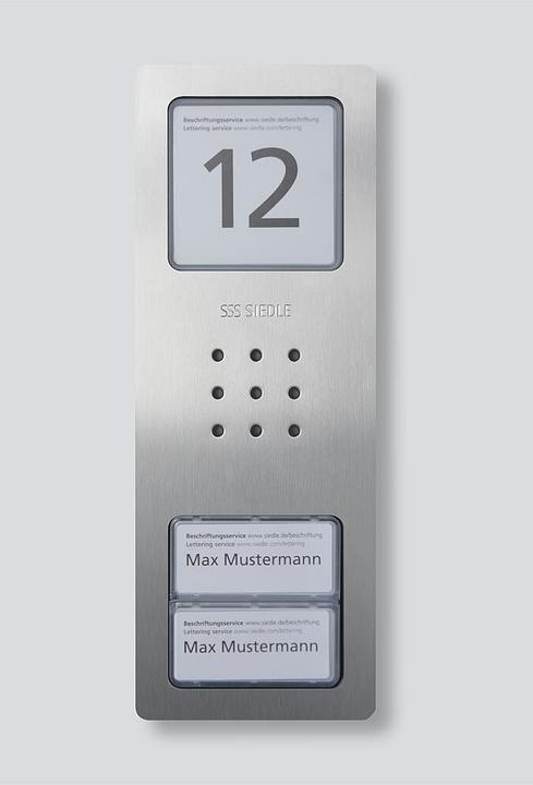 Image du produit Siedle CA 850-2 E Portier audio Compact Acier inoxydable