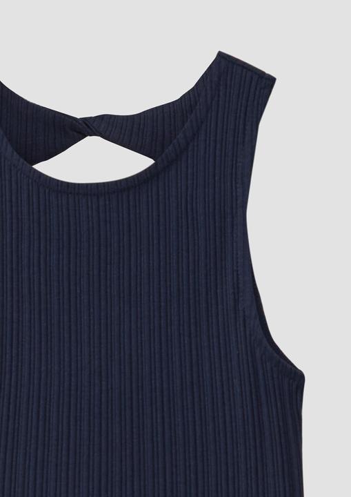 Actual product image S.Oliver Kleid Kurzes Kleid aus Rippware mit Cut-out (140)