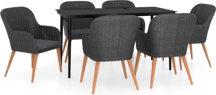 Produktbild vidaXL Garten Essgruppe