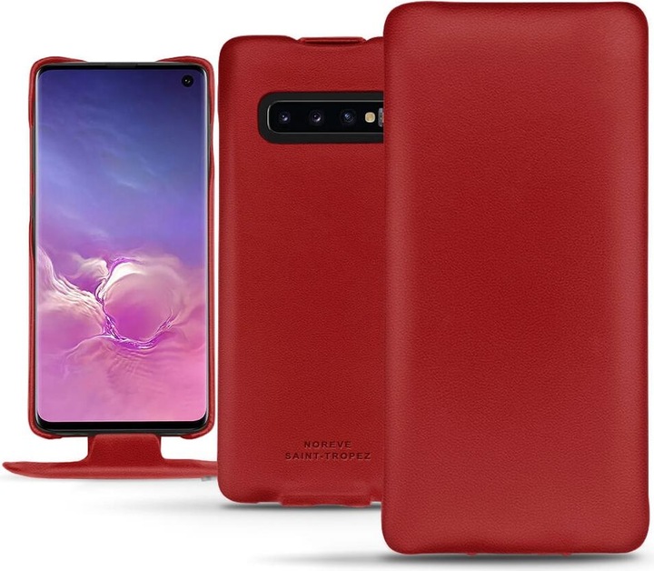 Produktbild Noreve Lederschutzhülle vertikal (Samsung Galaxy S10+)