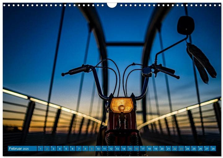 Actual product image Das Mofa meiner Jugend (Wandkalender 2025 DIN A3 quer), Monatskalender (A3)