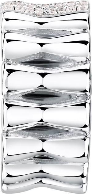 Immagine prodotto Morellato Essenza SAWA20 Anello moderno in argento riciclato - Circuito: 52 mm (52, 925 Argento)