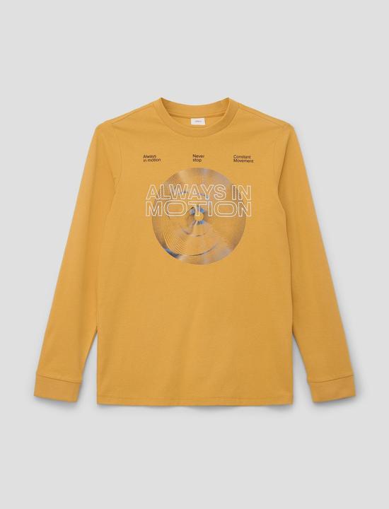 Actual product image s.Oliver T-Shirt Longsleeve mit Frontprint (L)
