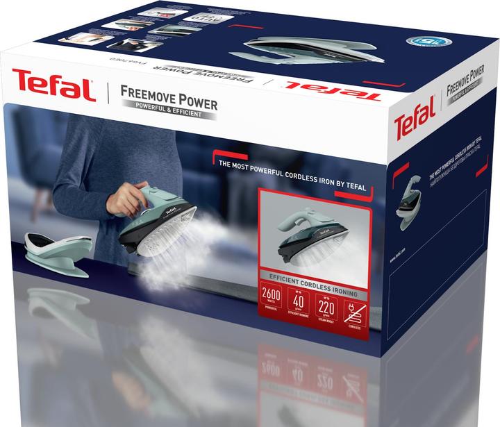 Produktbild Tefal Freemove Power ledningsfrit strygejern (2600 W, 220 g/min)