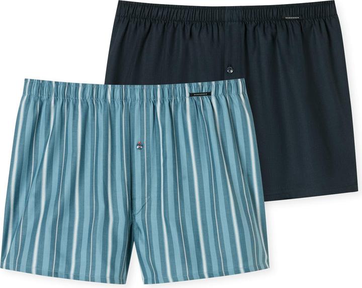 Navy, Blau gestreift
