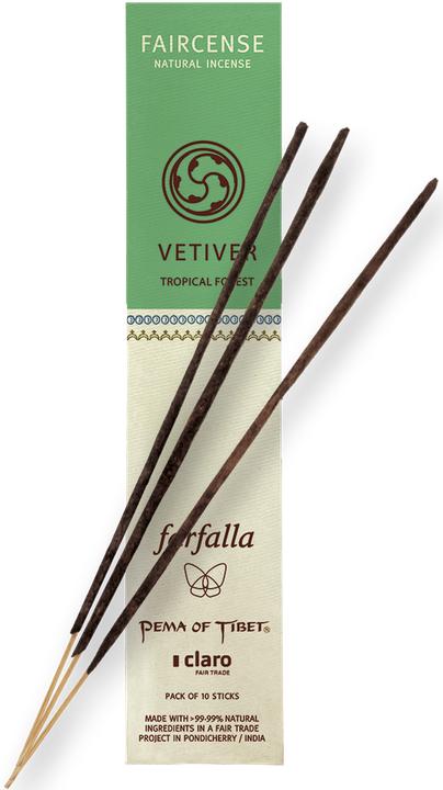 Image du produit Farfalla FLEURS D'ENCENS - Vétiver | Forêt tropicale parfum chaud et épicé