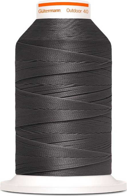 Produktbild Gütermann Nähfaden Outdoor 40, dunkelgrau, Spule 400 m, Nr. 40, 100 % PES