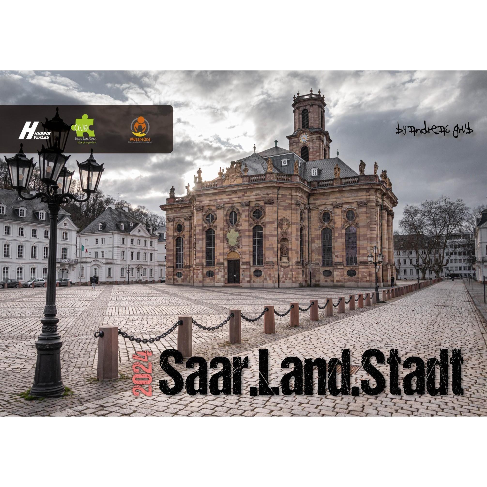 Hybrid, Kalender, Saar.Land.Stadt 2024 (Harter Einband, Deutsch)
