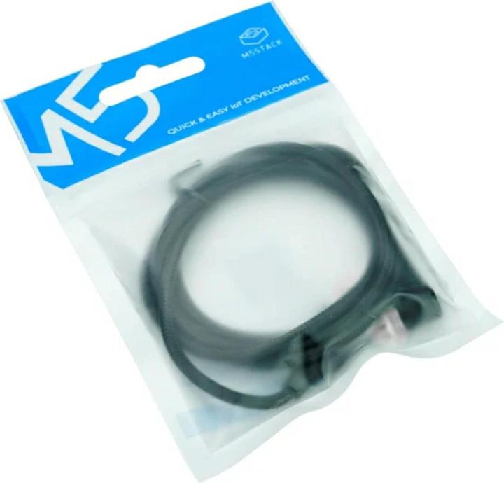 Actual product image M5Stack USB-C magnetic charging data cable angled 1m