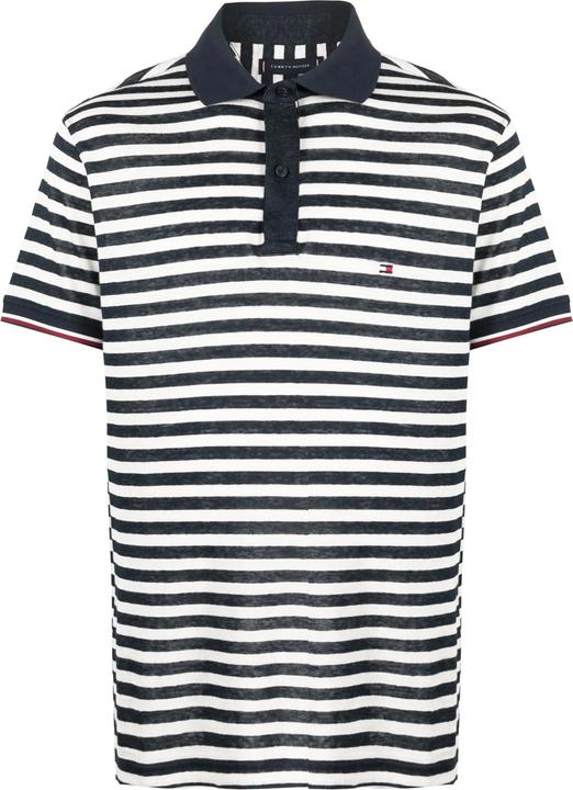 Dunkles Marineblau, Weiss