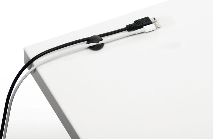 Image du produit Durable CAVOLINE clip pr.2 câble noir