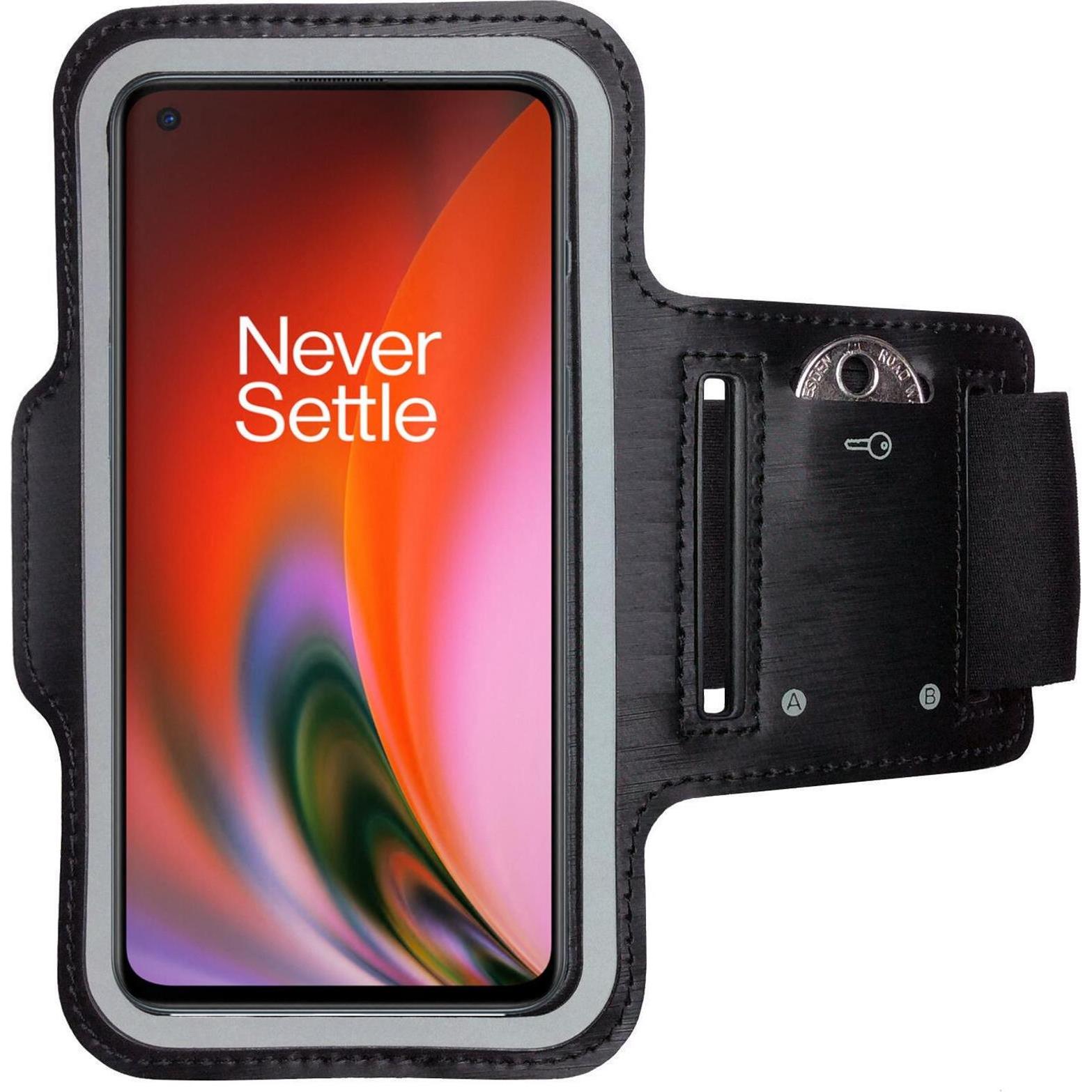 CoverKingz Sportarmband für OnePlus Nord 2, Smartphone Sportarmband, Schwarz