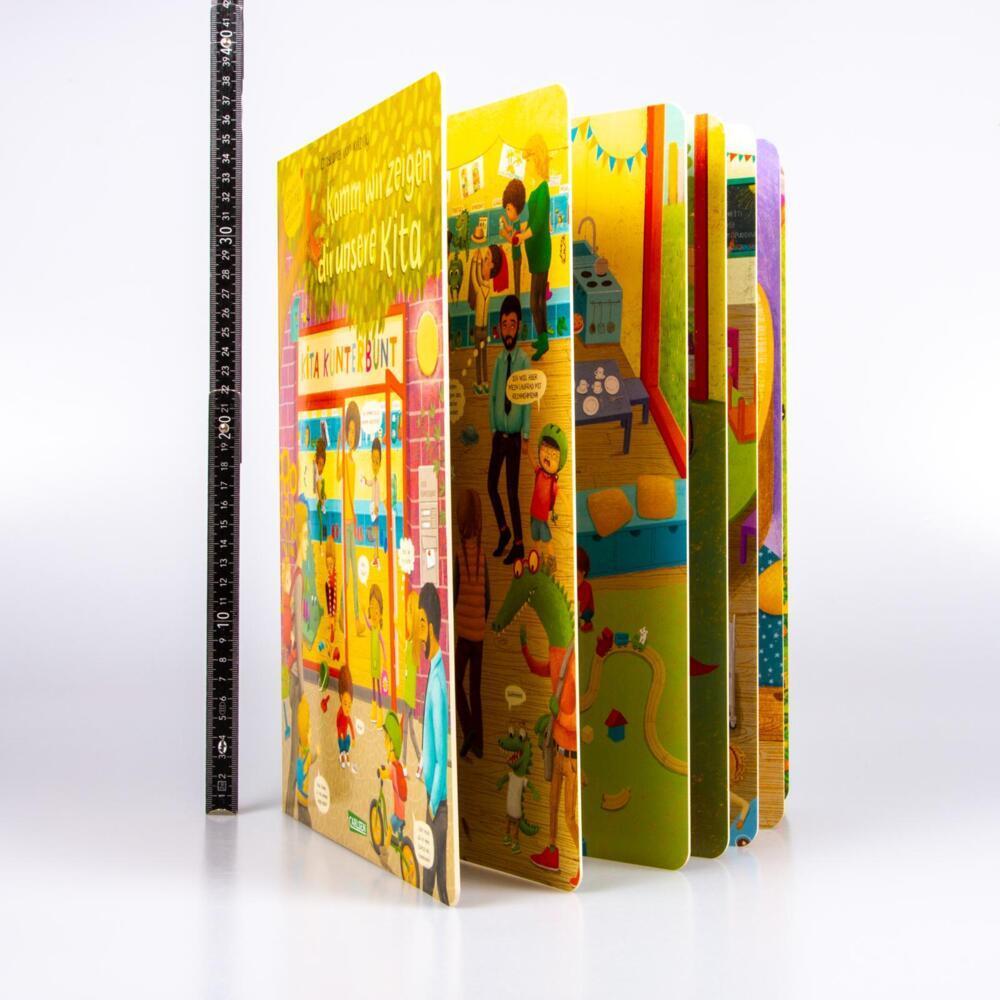 Thumbnail - Komm, wir zeigen dir unsere Kita (Constanze von Kitzings Wimmelgeschichten 1), Kinderbücher von Constanze von Kitzing