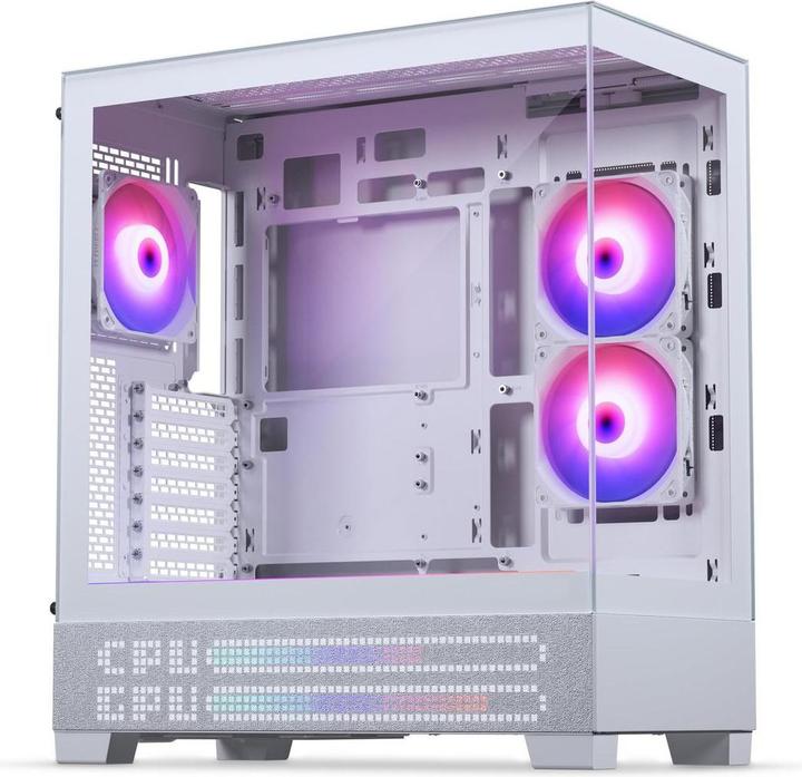 Actual product image Phanteks Boitier Moyen Tour E-Atx Xt View Matrix RGB Avec Panneaux Vitrés (Blanc) (ATX, E-ATX, mATX, Mini-ITX)
