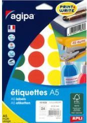 Actual product image Agipa Marker dots, diameter: 30 mm, round, coloured