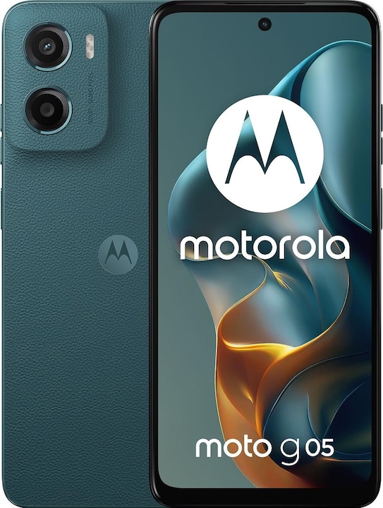 Actual product image Motorola Moto G05 64gB, blue (MO) (64 GB, Green, 6.67", Dual SIM, 50 Mpx)