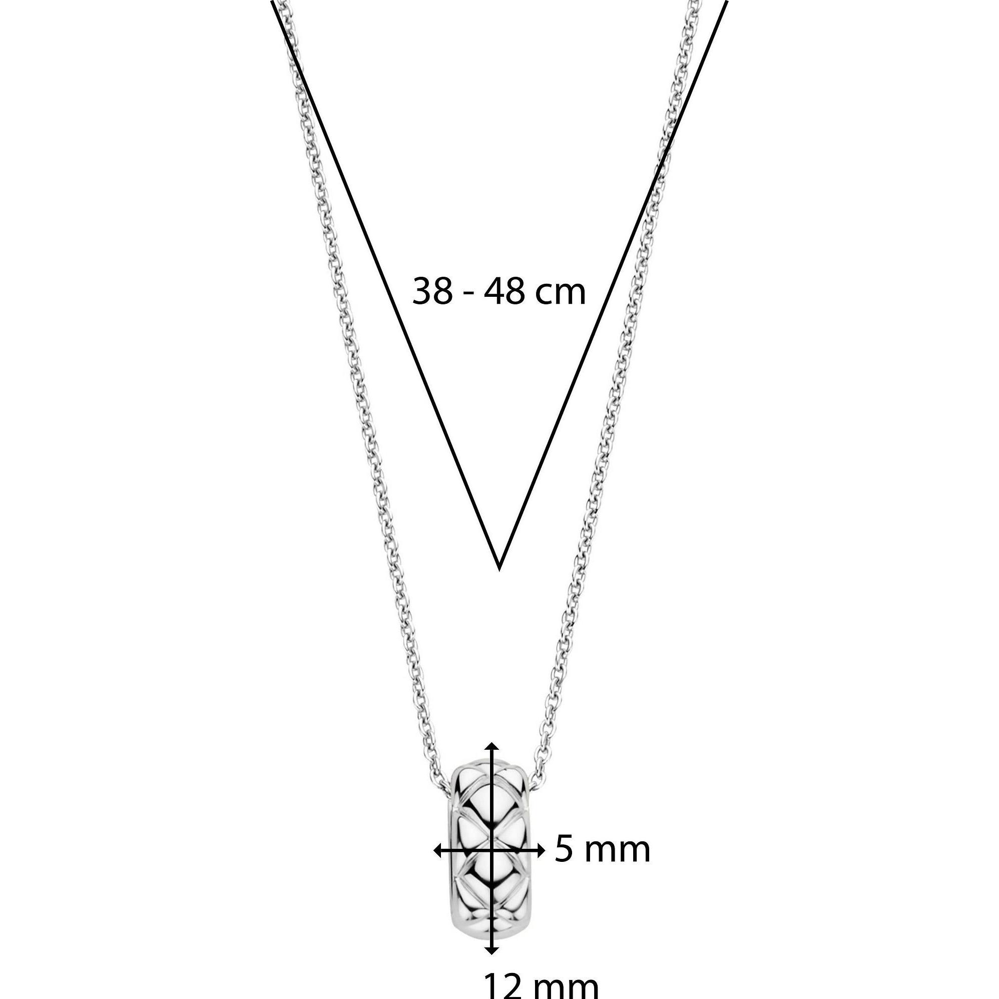 Thumbnail - Ti Sento Milano, Halsschmuck, Kette, (925er Silber, 48 cm)