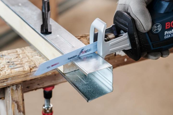 Produktbild Bosch Professional Zubehör Säbelsägeblatt S 1122 BF Flexible for Metal, 100er-Pack