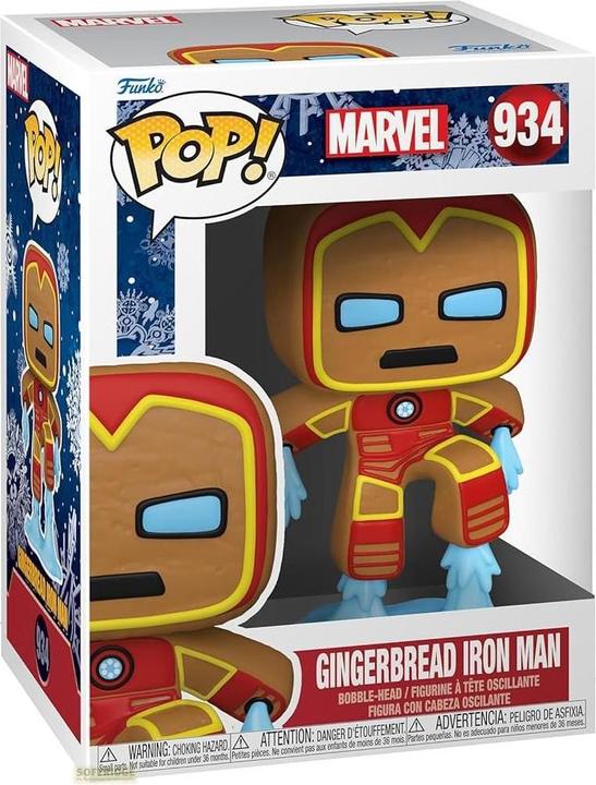 Produktbild Funko POP! - Marvel Holiday: Gingerbread Iron Man