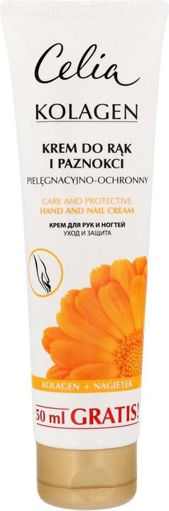 Produktbild Celia Collagen Caring And Protective Cream For Hands And Nails Calendula 75Ml (75 ml)