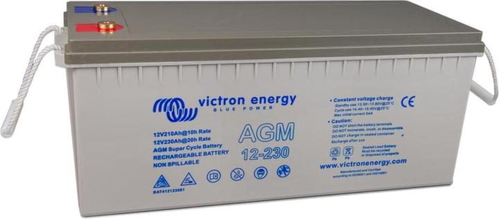 Immagine prodotto Victron Energy Batteria Super Cycle AGM da 12V/230Ah M8 (12 V, 230 Ah)