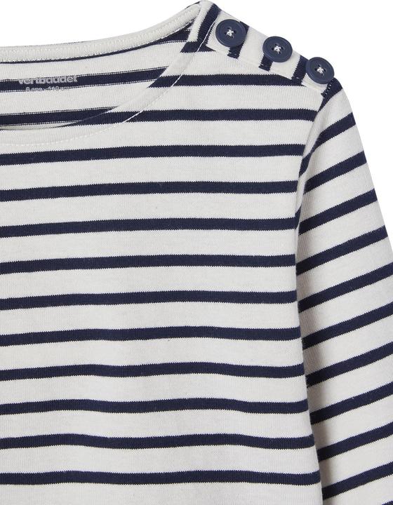 Produktbild Vertbaudet Mädchen Ringelshirt mit Recycling-Baumwolle (128)