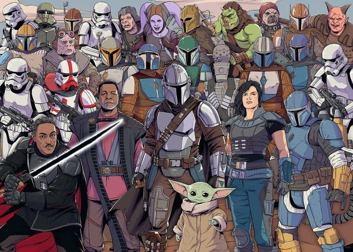 Produktbild Ravensburger Puzzle 12000536 - Challenge Star Wars Mandalorian - 1000 Teile Puzzle für Erwachsene (1000 Teile)
