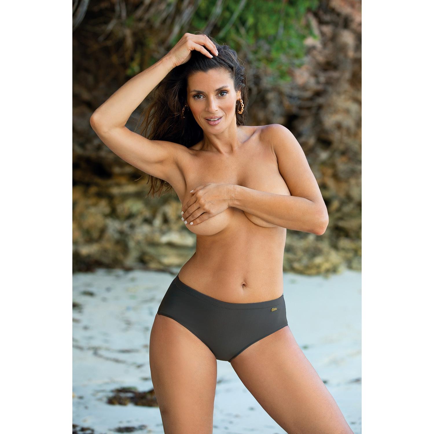 Markko, Damen, Bikini, Bikinihose model 165759, Grau, (XXL)