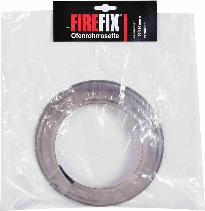 Actual product image FireFix 1757 FAL adjustable rosette (ø 100-120 mm), 4.4 cm wide, ø 100, 110 and 120 mm-for 0