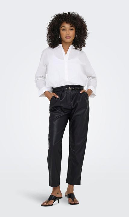Produktbild Only Komfort Fit Mittlere Taille Hose Hose in Lederoptik (XL)
