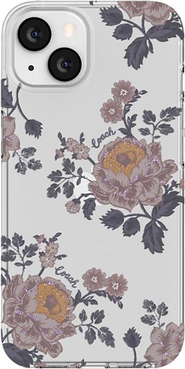 Actual product image Coach Case for iPhone 13 Moody Floral series (Apple iPhone 13)