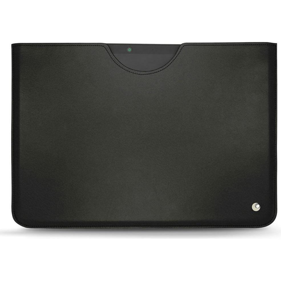 Noreve Lederschutzhülle (Microsoft Surface Pro X), Tablet Hülle, Schwarz