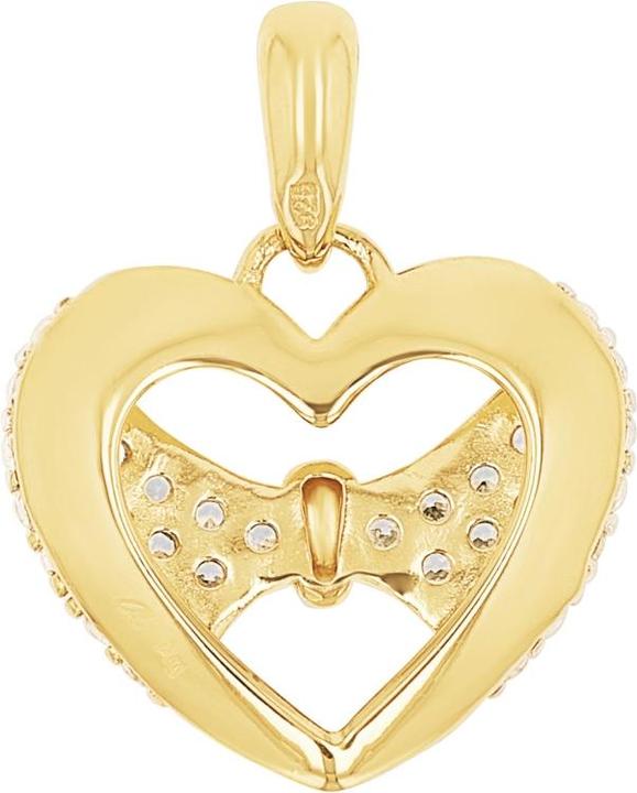 Immagine prodotto Amor Ciondolo Cupido da donna, argento 925, zirconi sintetici. | Cuore (Argento 925)