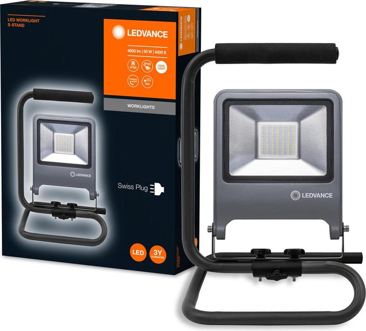 Actual product image Ledvance Worklight S-Stand Ch Plug (4500 lm)