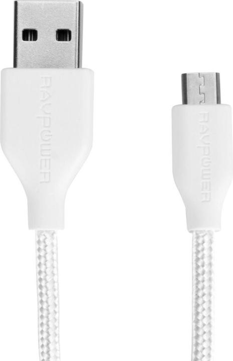 RAVPower USB - Micro-USB-Kabel RP-CB016 - 0,9 m, weiss (0.90 m)