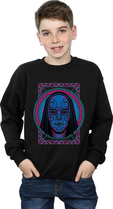 Produktbild Neon Death Eater Mask Sweatshirt Jungen (152, 158)